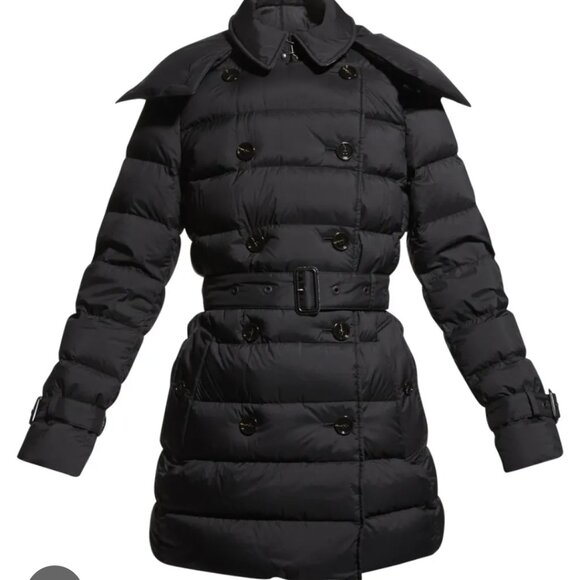 Burberry Other - Burberry Brit Quilted Ashwick Puffer Down Coat in Black